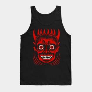 Lino Cut Devil Tank Top